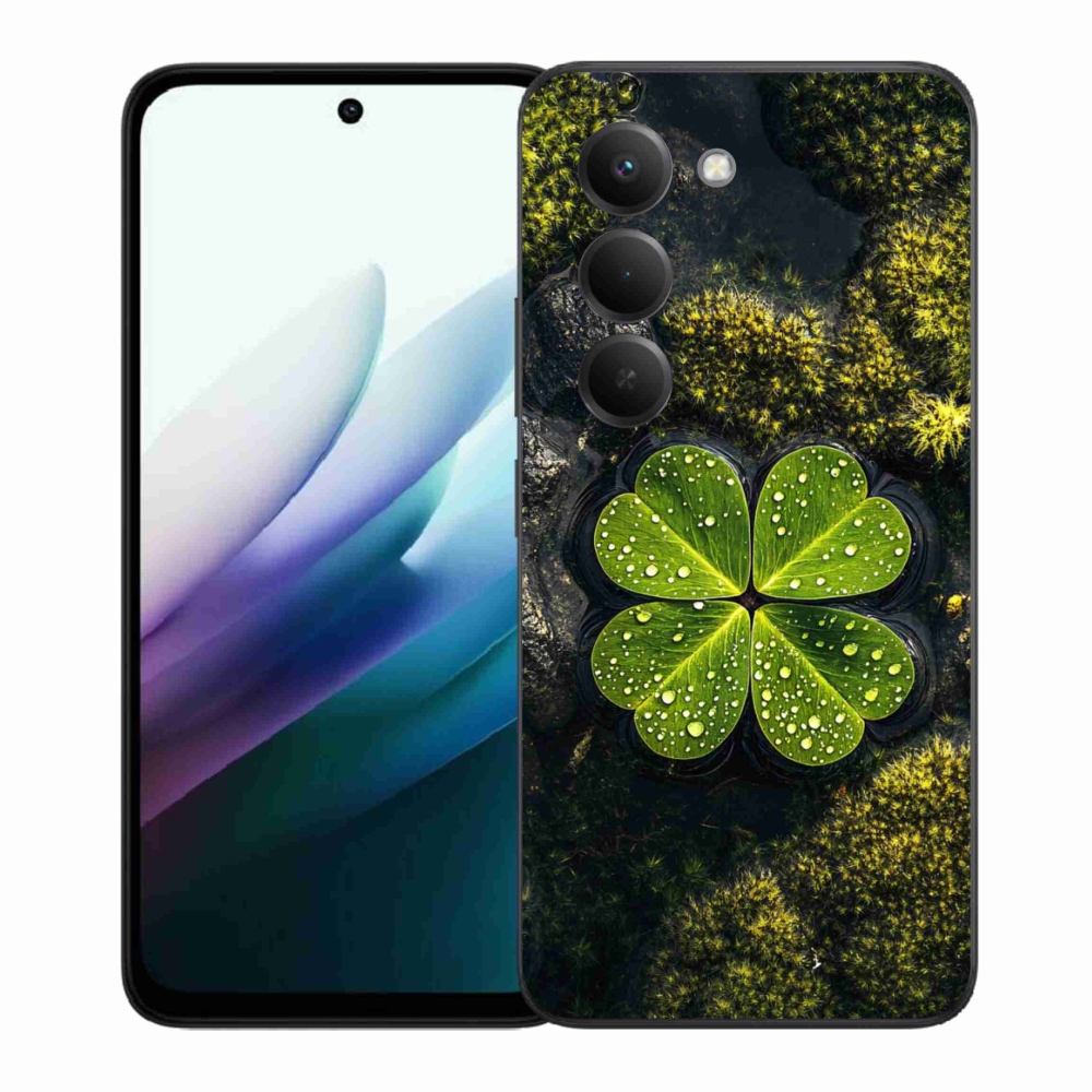 Gelový kryt mmCase na Xiaomi Redmi 15 4G/5G 171mm - čtyřlístek