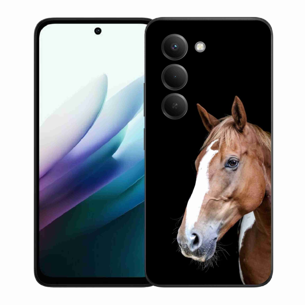 Gelový kryt mmCase na Xiaomi Redmi 15 4G/5G 171mm - hnědý kůň 3