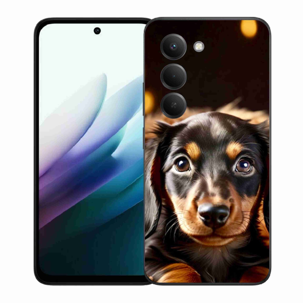 Gelový kryt mmCase na Xiaomi Redmi 15 4G/5G 171mm - jezevčík