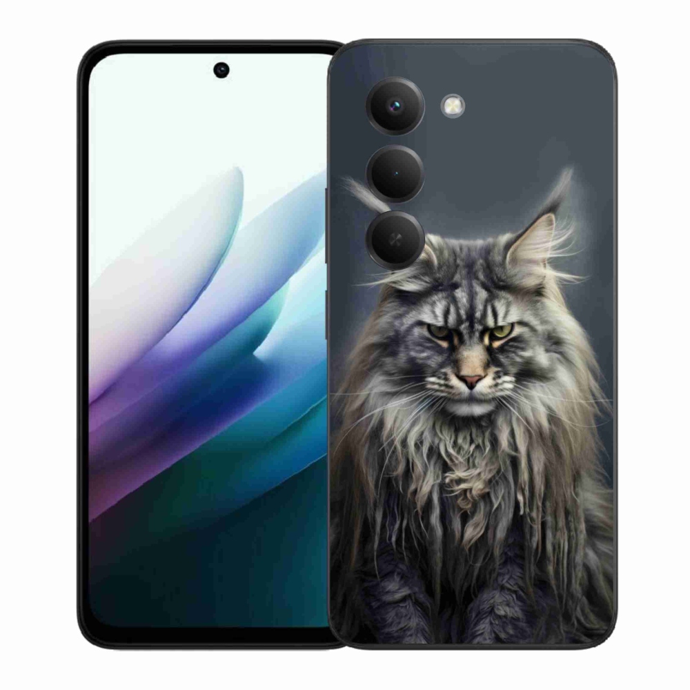 Gelový kryt mmCase na Xiaomi Redmi 15 4G/5G 171mm - kočíčí pohled 4