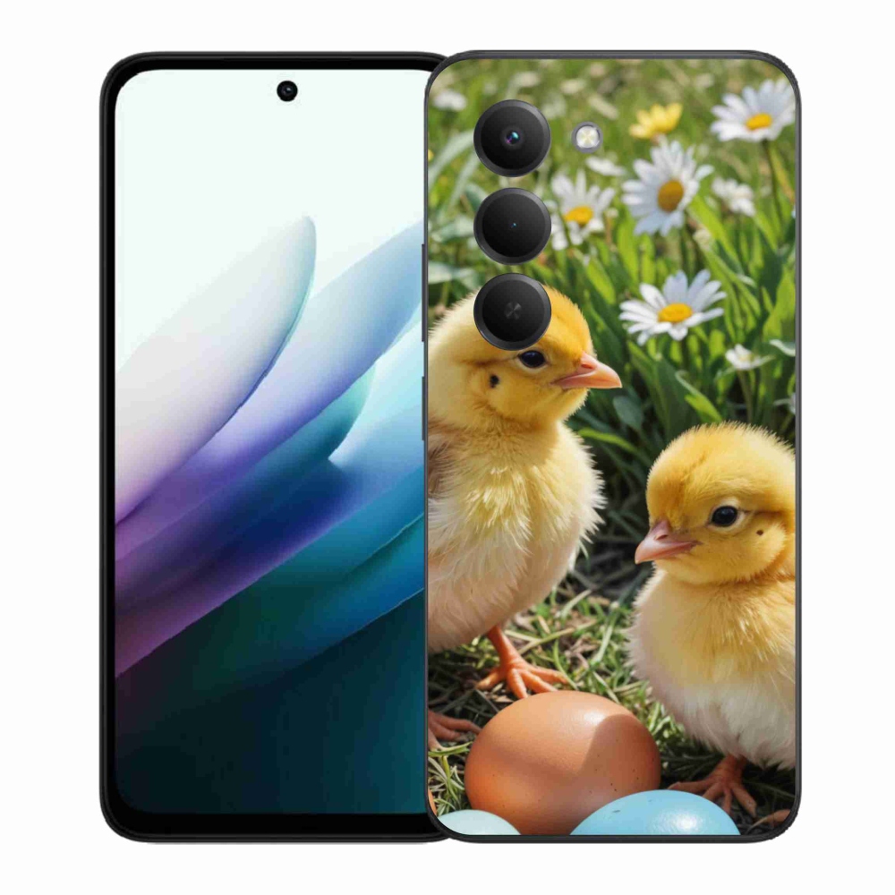 Gelový kryt mmCase na Xiaomi Redmi 15 4G/5G 171mm - kuřátka