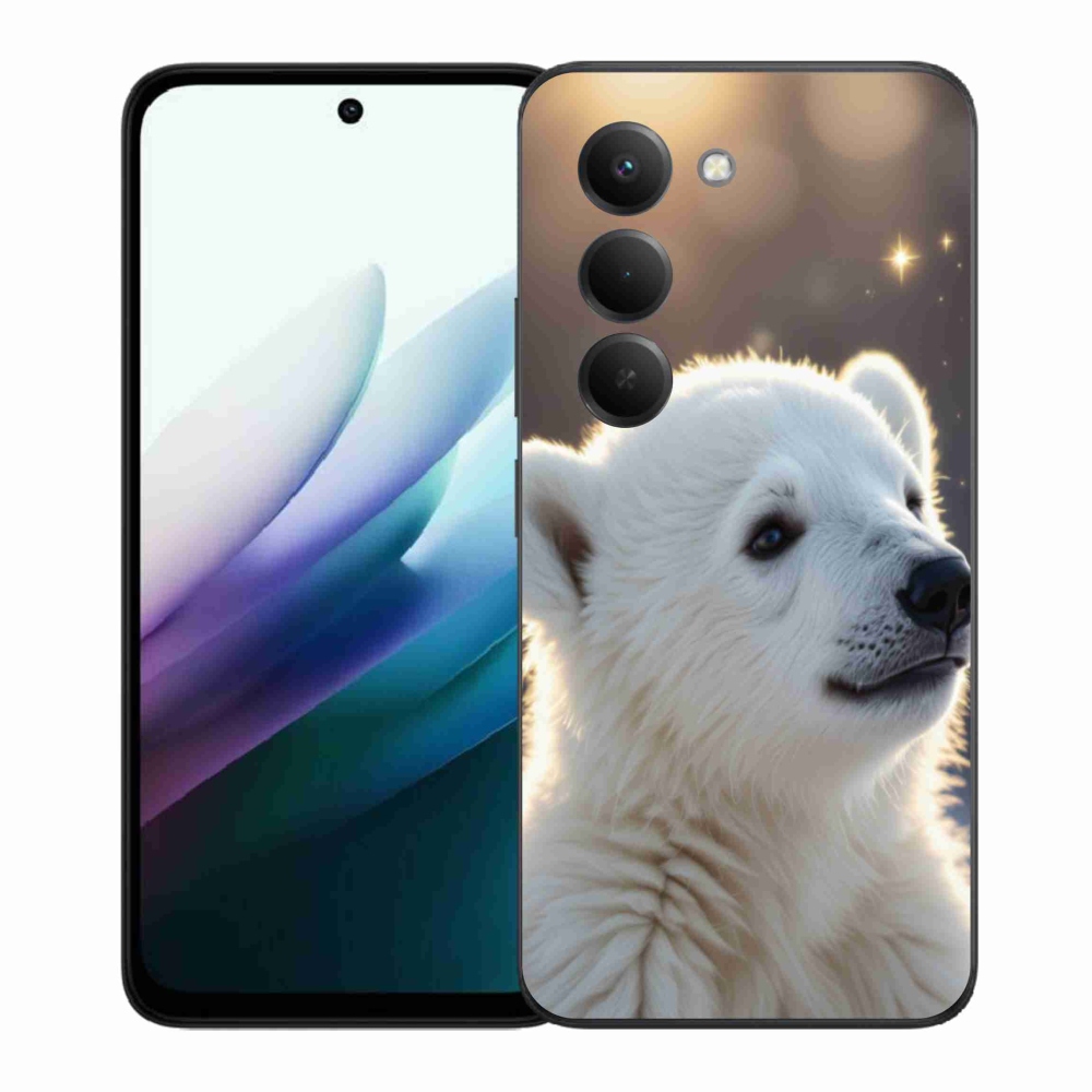 Gelový kryt mmCase na Xiaomi Redmi 15 4G/5G 171mm - lední medvěd