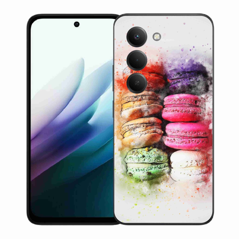 Gelový kryt mmCase na Xiaomi Redmi 15 4G/5G 171mm - makrónky