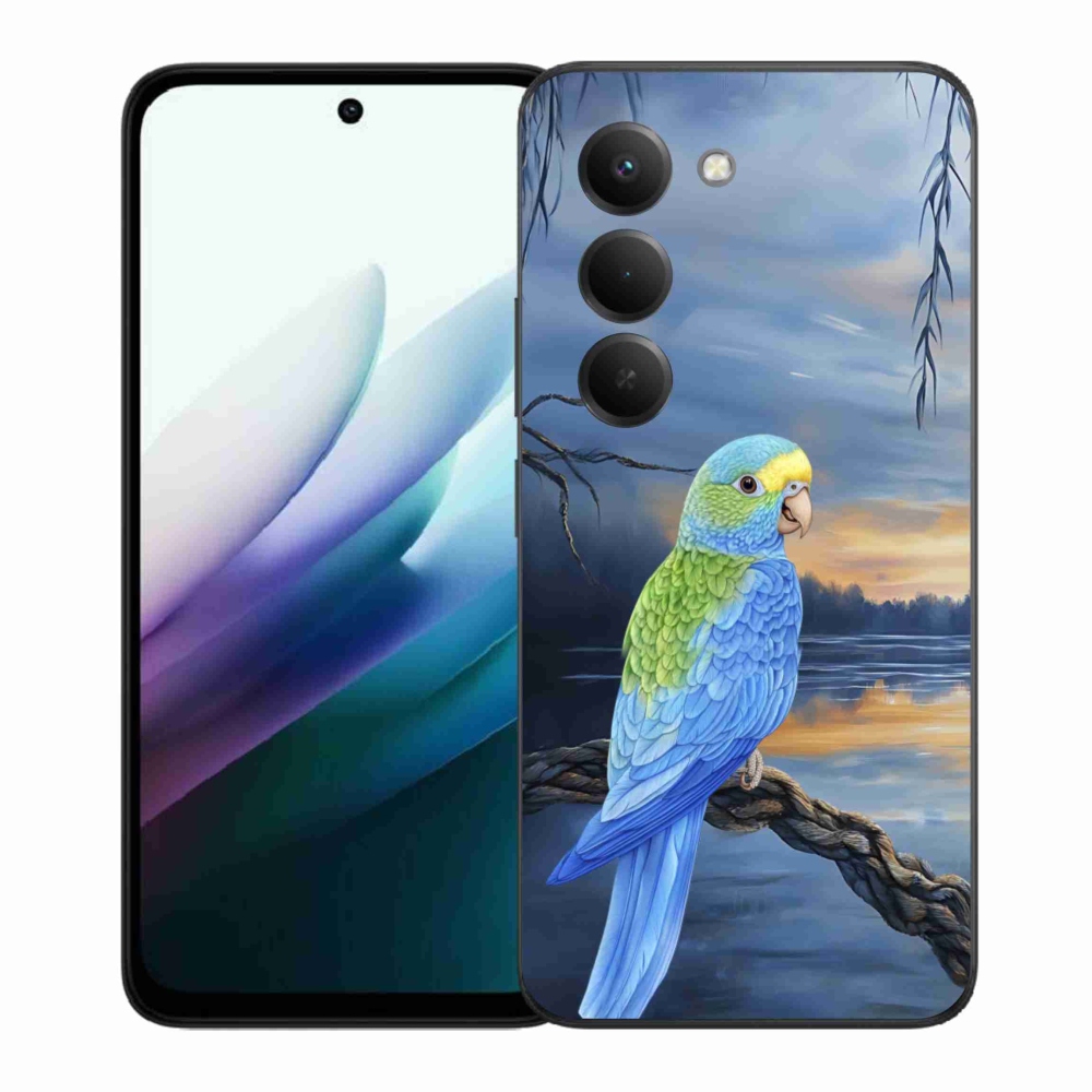 Gelový kryt mmCase na Xiaomi Redmi 15 4G/5G 171mm - modrý papoušek