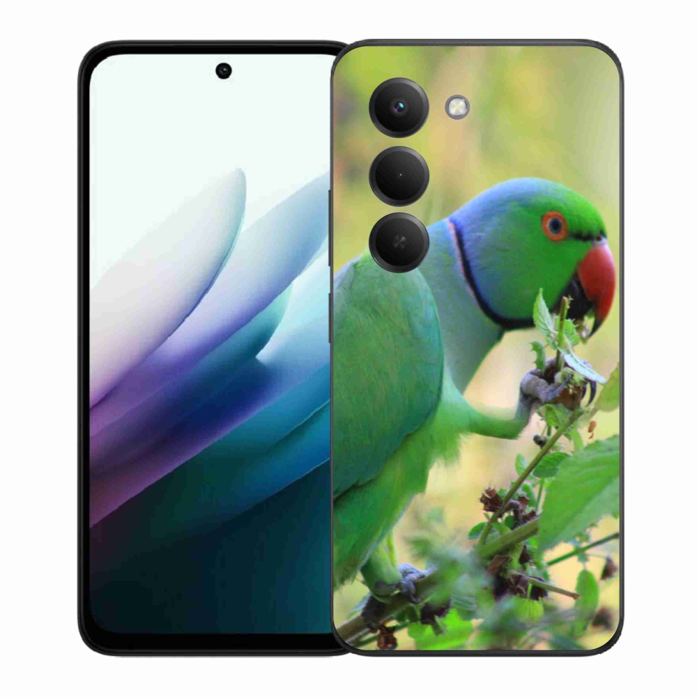 Gelový kryt mmCase na Xiaomi Redmi 15 4G/5G 171mm - papoušek alexandr