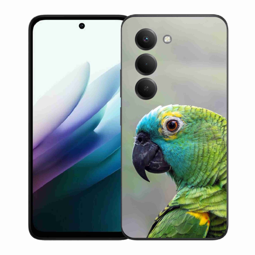 Gelový kryt mmCase na Xiaomi Redmi 15 4G/5G 171mm - papoušek amazoňan