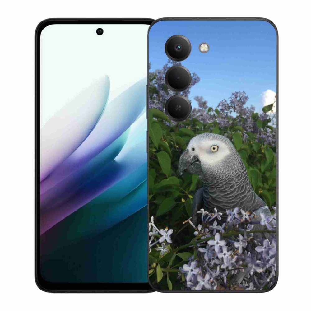 Gelový kryt mmCase na Xiaomi Redmi 15 4G/5G 171mm - papoušek žako