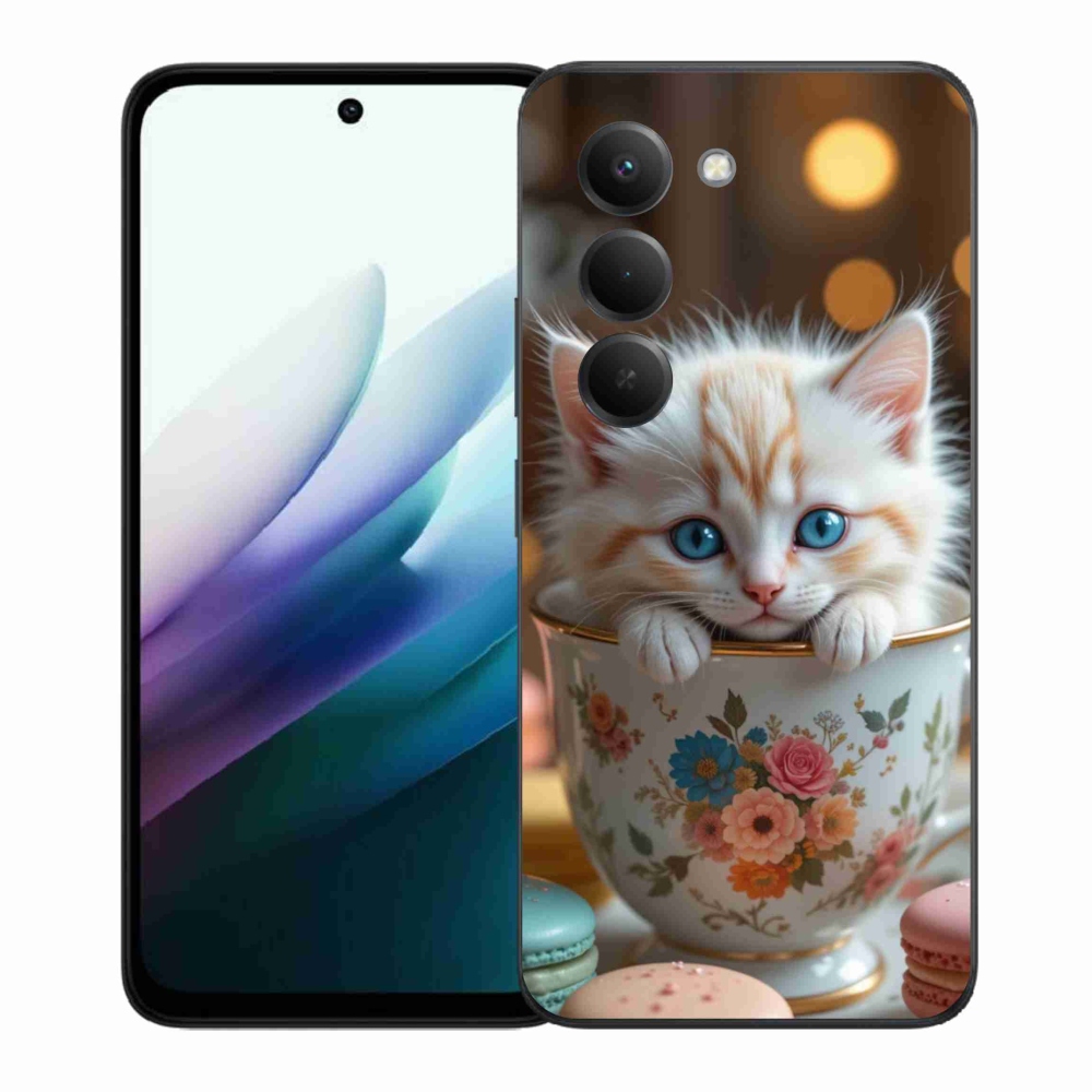 Gelový kryt mmCase na Xiaomi Redmi 15 4G/5G 171mm - roztomilé kotě 6