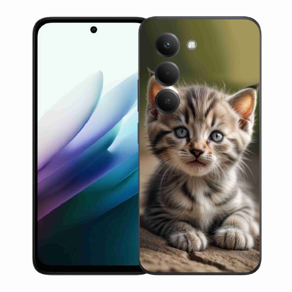 Gelový kryt mmCase na Xiaomi Redmi 15 4G/5G 171mm - roztomilé kotě 9