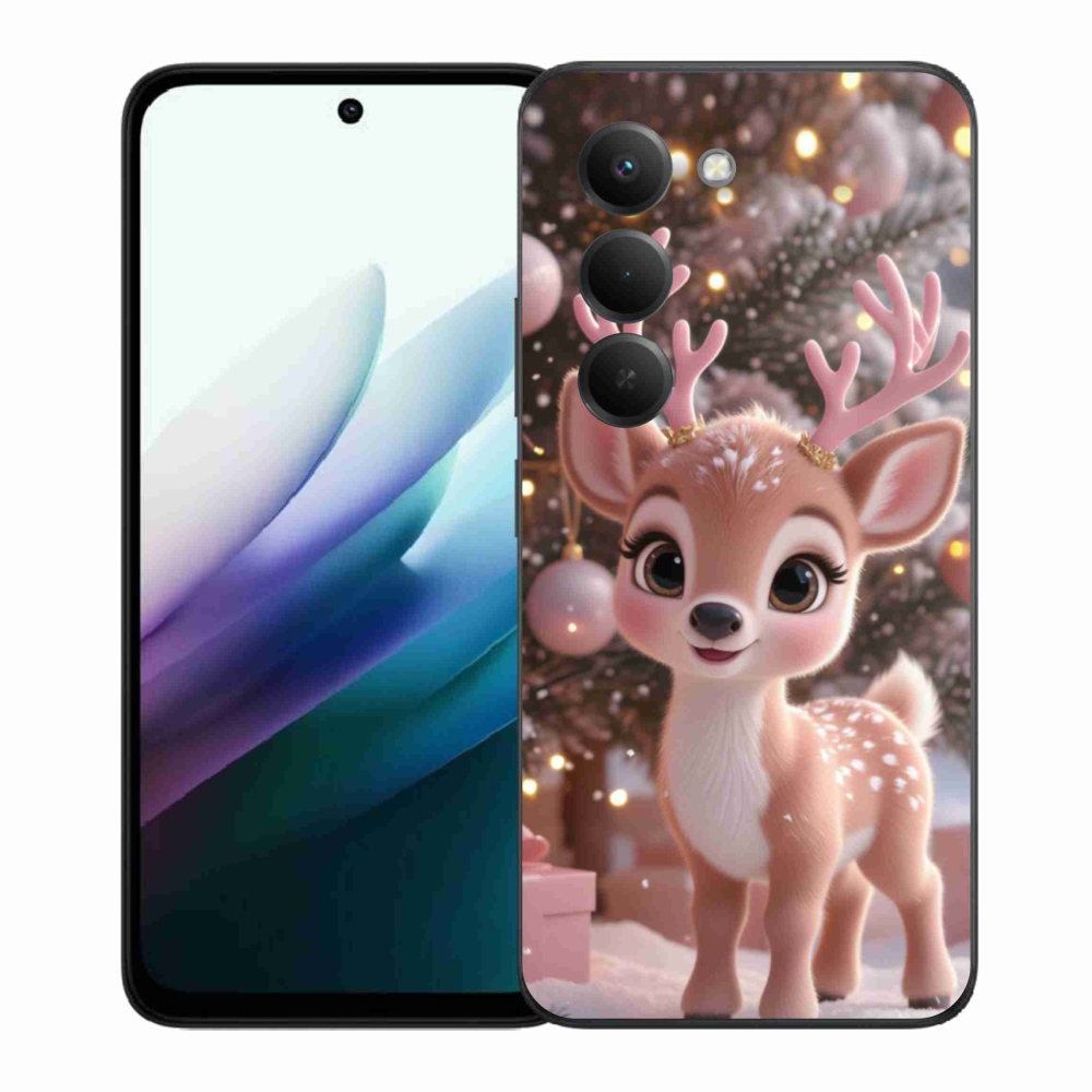 Gelový kryt mmCase na Xiaomi Redmi 15 4G/5G 171mm - roztomilý sob