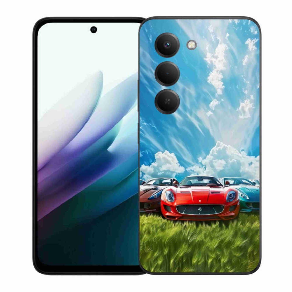Gelový kryt mmCase na Xiaomi Redmi 15 4G/5G 171mm - sportovní vozy