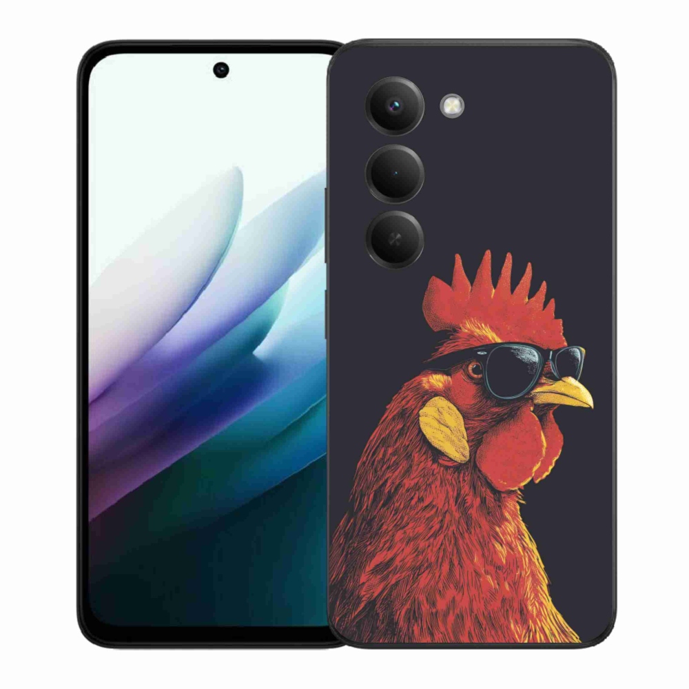 Gelový kryt mmCase na Xiaomi Redmi 15 4G/5G 171mm - stylový kohout