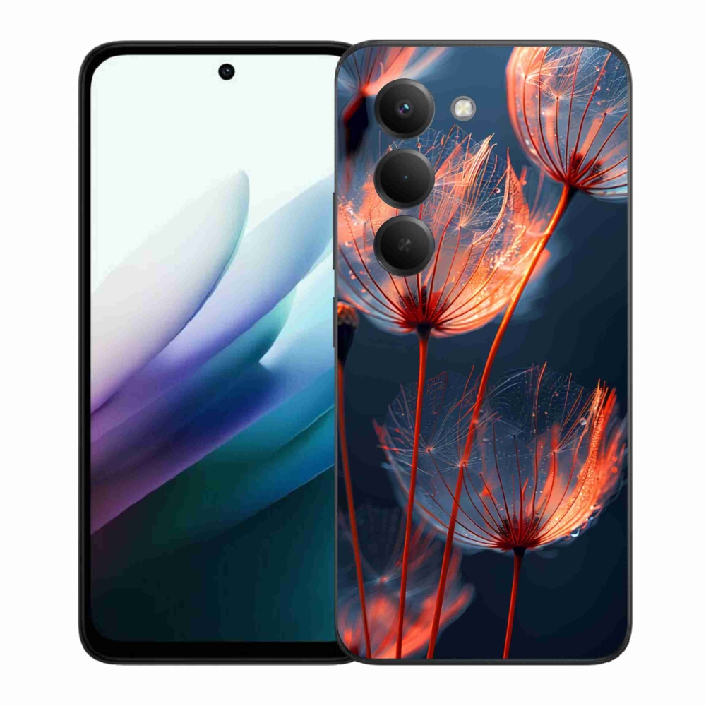 Gelový kryt mmCase na Xiaomi Redmi 15 4G/5G 171mm - světélkující chmýří