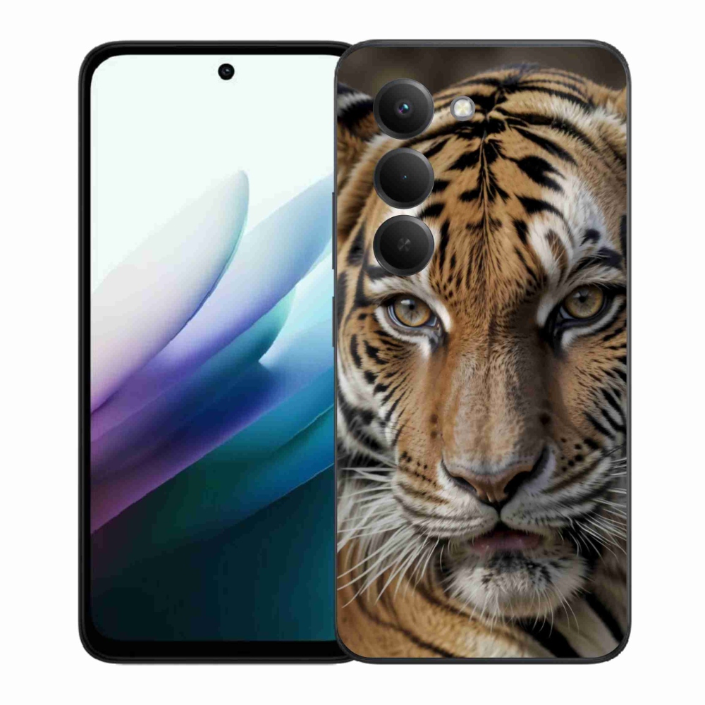 Gelový kryt mmCase na Xiaomi Redmi 15 4G/5G 171mm - tygří pohled