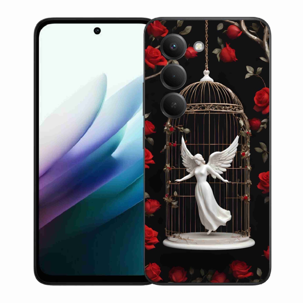 Gelový kryt mmCase na Xiaomi Redmi 15 4G/5G 171mm - uvězněný anděl