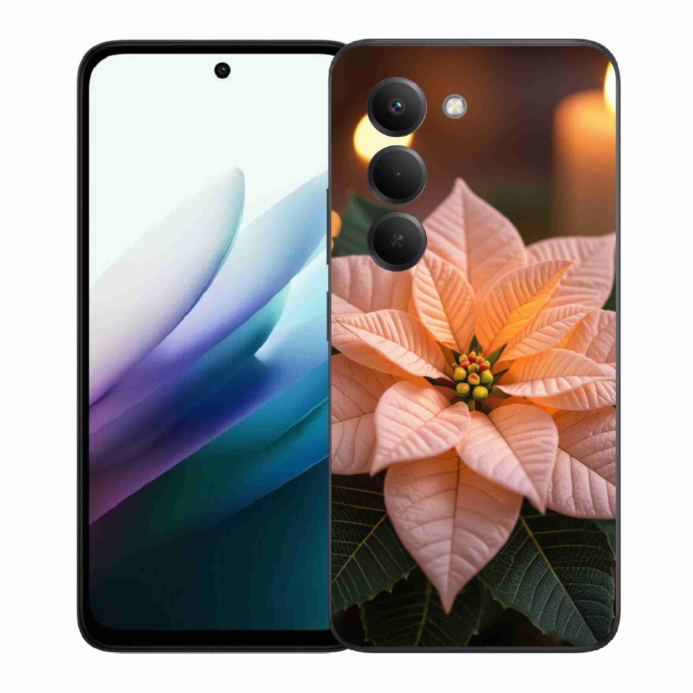 Gelový kryt mmCase na Xiaomi Redmi 15 4G/5G 171mm - vánoční hvězda