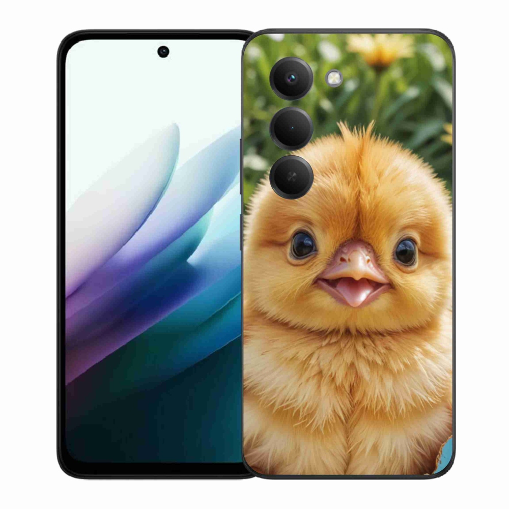 Gelový kryt mmCase na Xiaomi Redmi 15 4G/5G 171mm - veselé kuřátko