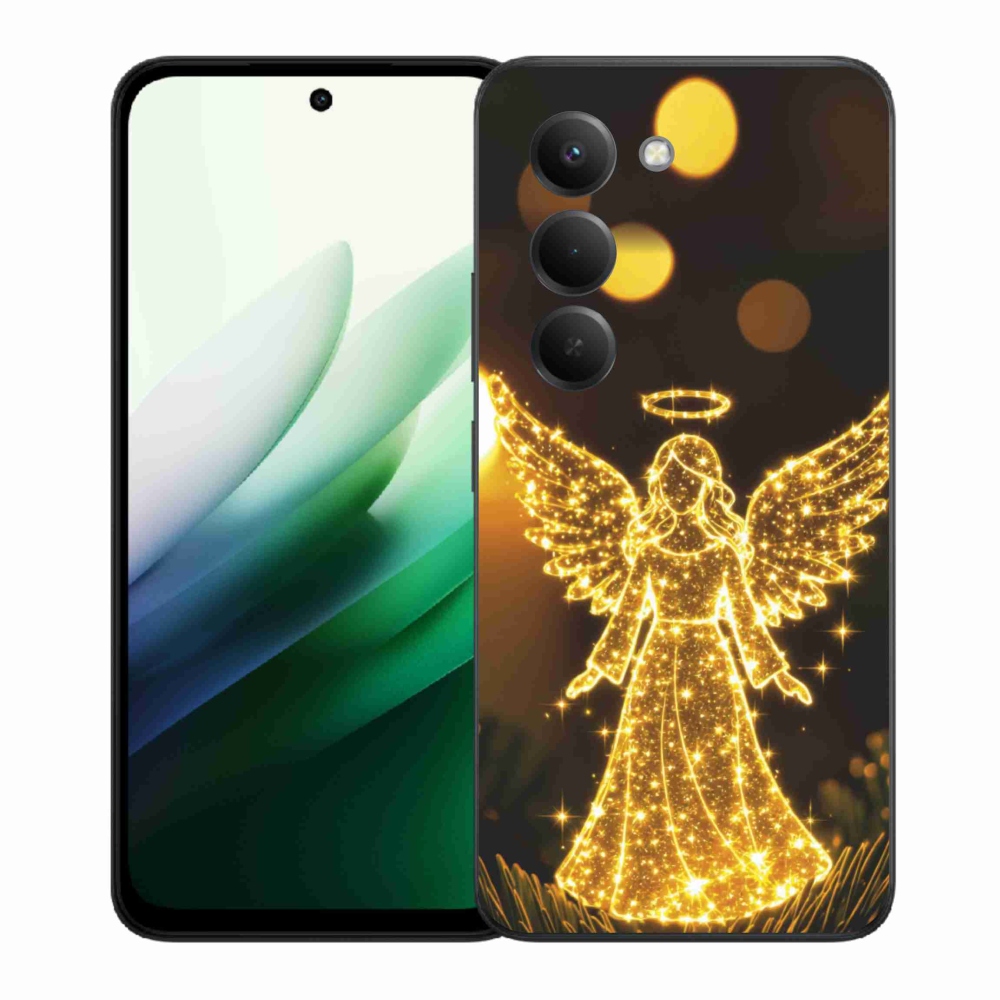 Gelový kryt mmCase na Xiaomi Redmi 15 5G (169mm) - anděl