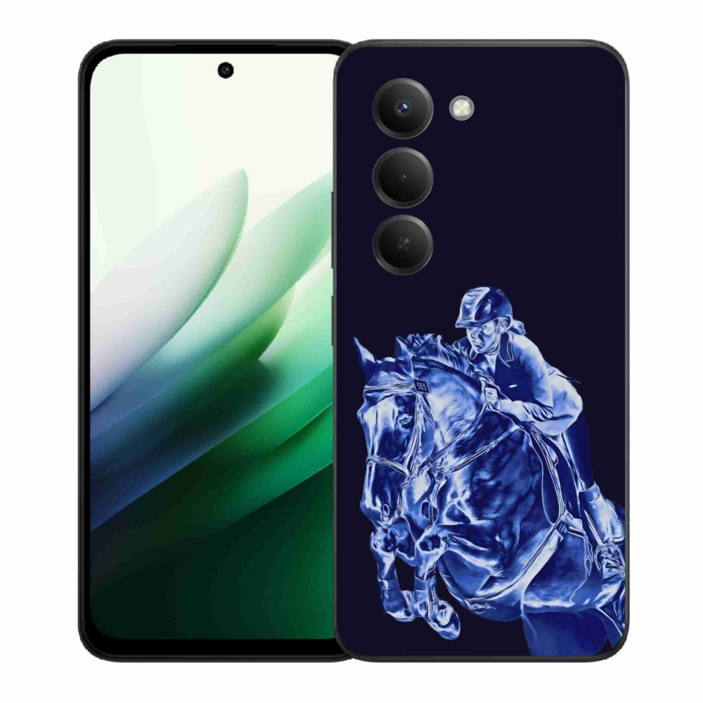 Gelový kryt mmCase na Xiaomi Redmi 15 5G (169mm) - dostihový kůň