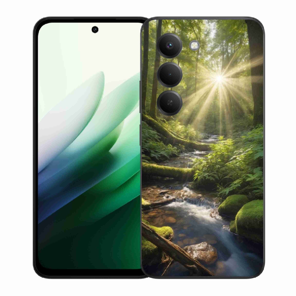 Gelový kryt mmCase na Xiaomi Redmi 15 5G (169mm) - hlubina lesa