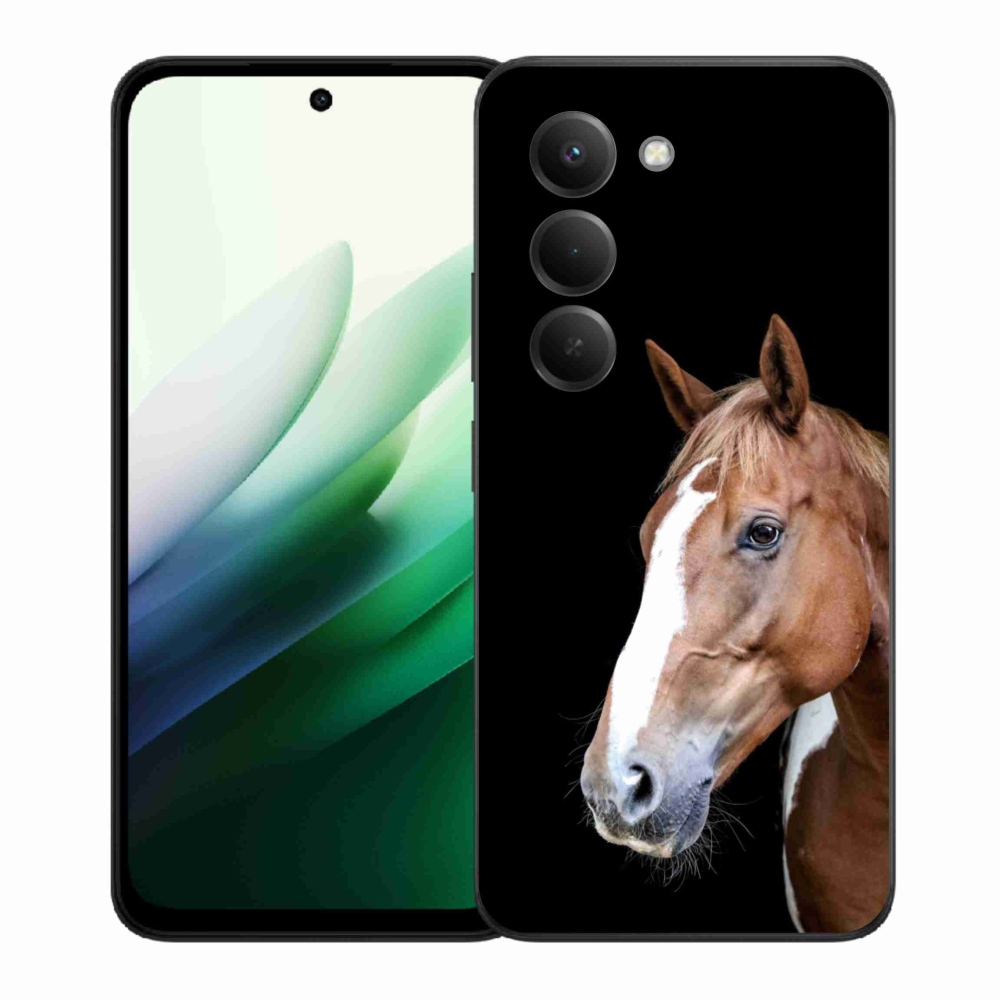 Gelový kryt mmCase na Xiaomi Redmi 15 5G (169mm) - hnědý kůň 3