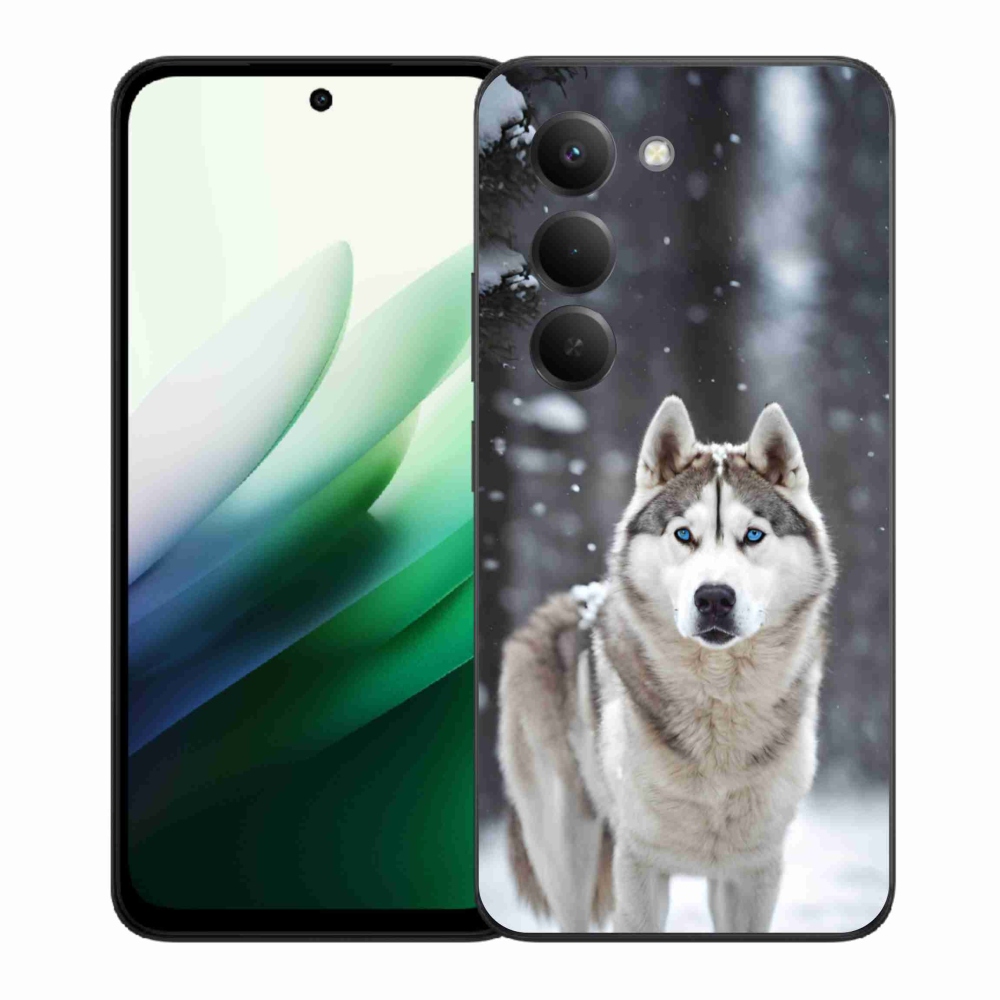 Gelový kryt mmCase na Xiaomi Redmi 15 5G (169mm) - husky 2