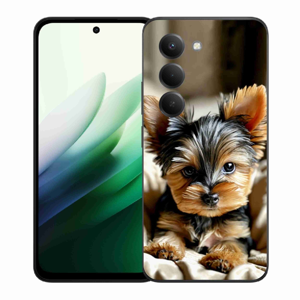 Gelový kryt mmCase na Xiaomi Redmi 15 5G (169mm) - jorkšír 11