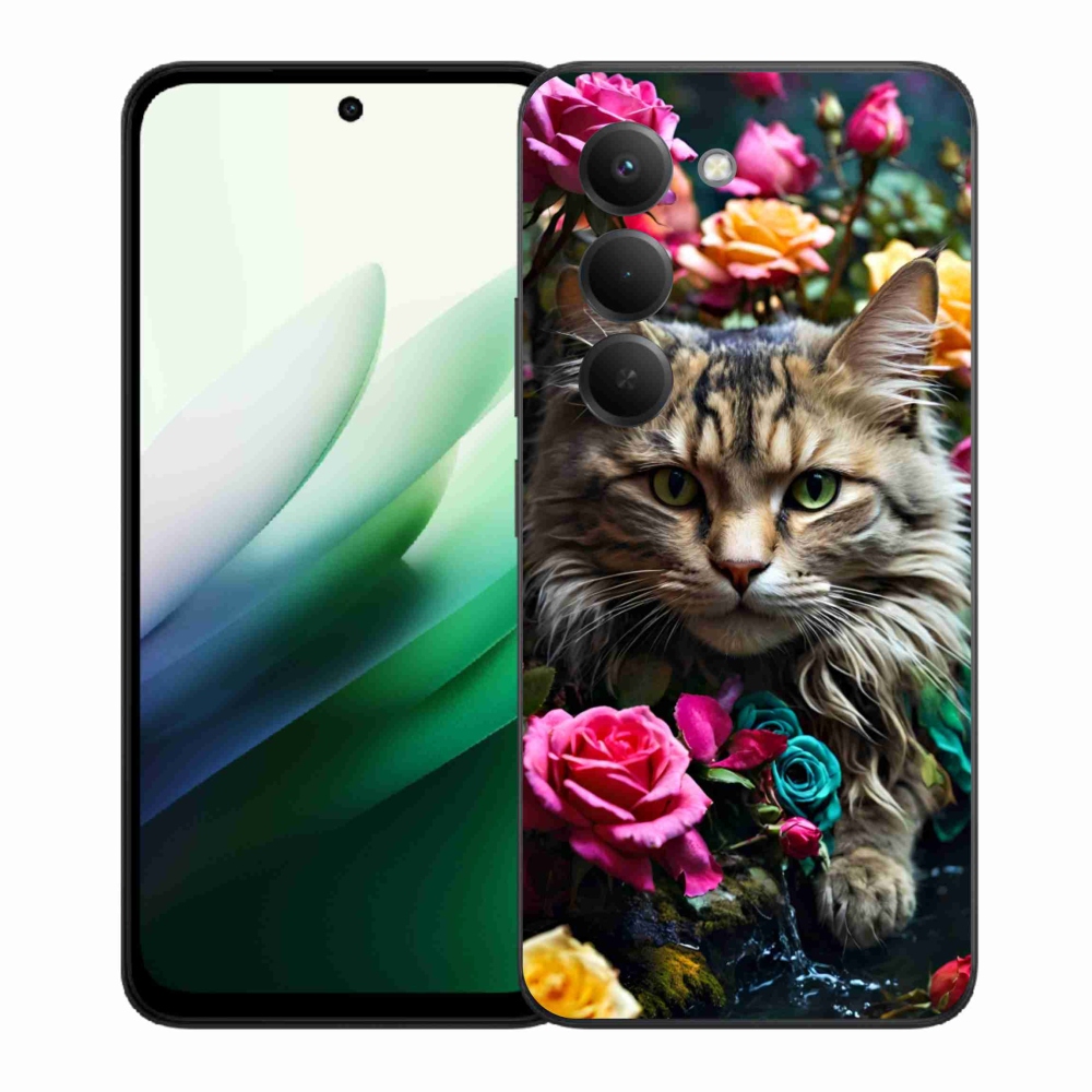 Gelový kryt mmCase na Xiaomi Redmi 15 5G (169mm) - kočíčí pohled 2