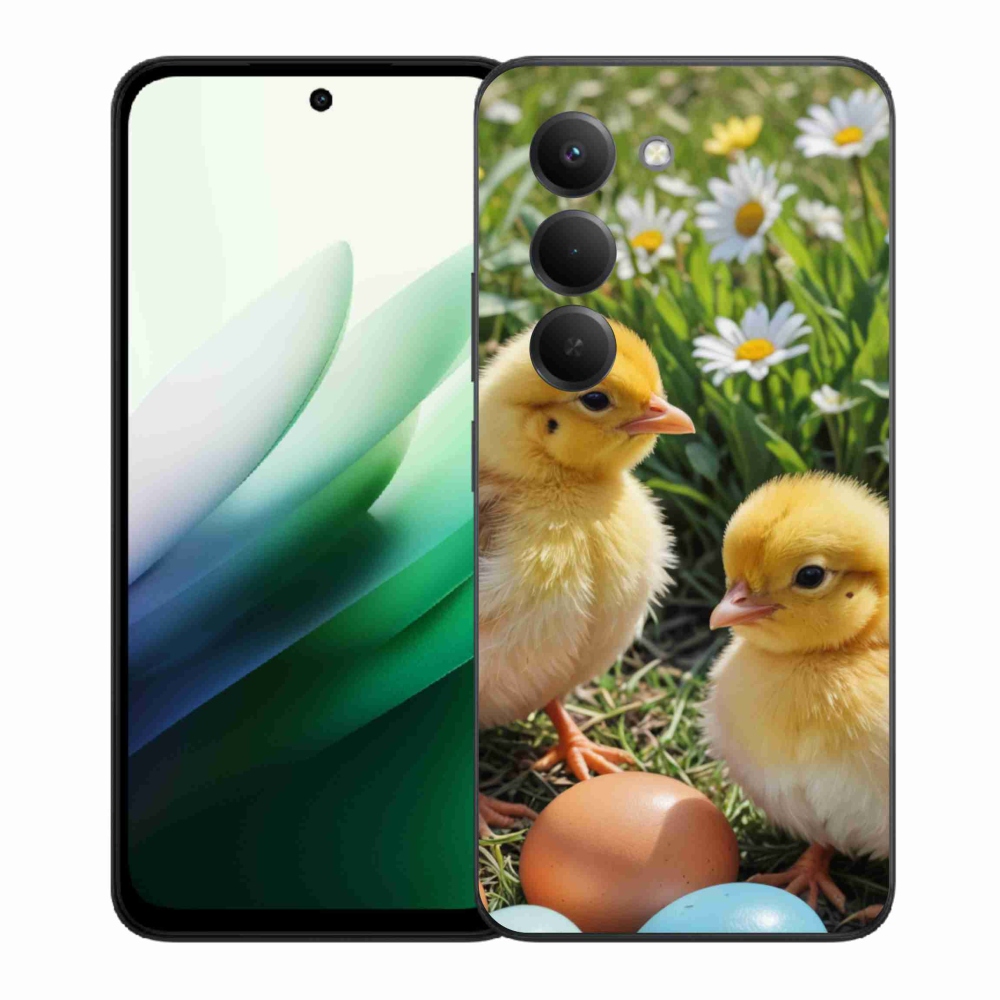 Gelový kryt mmCase na Xiaomi Redmi 15 5G (169mm) - kuřátka