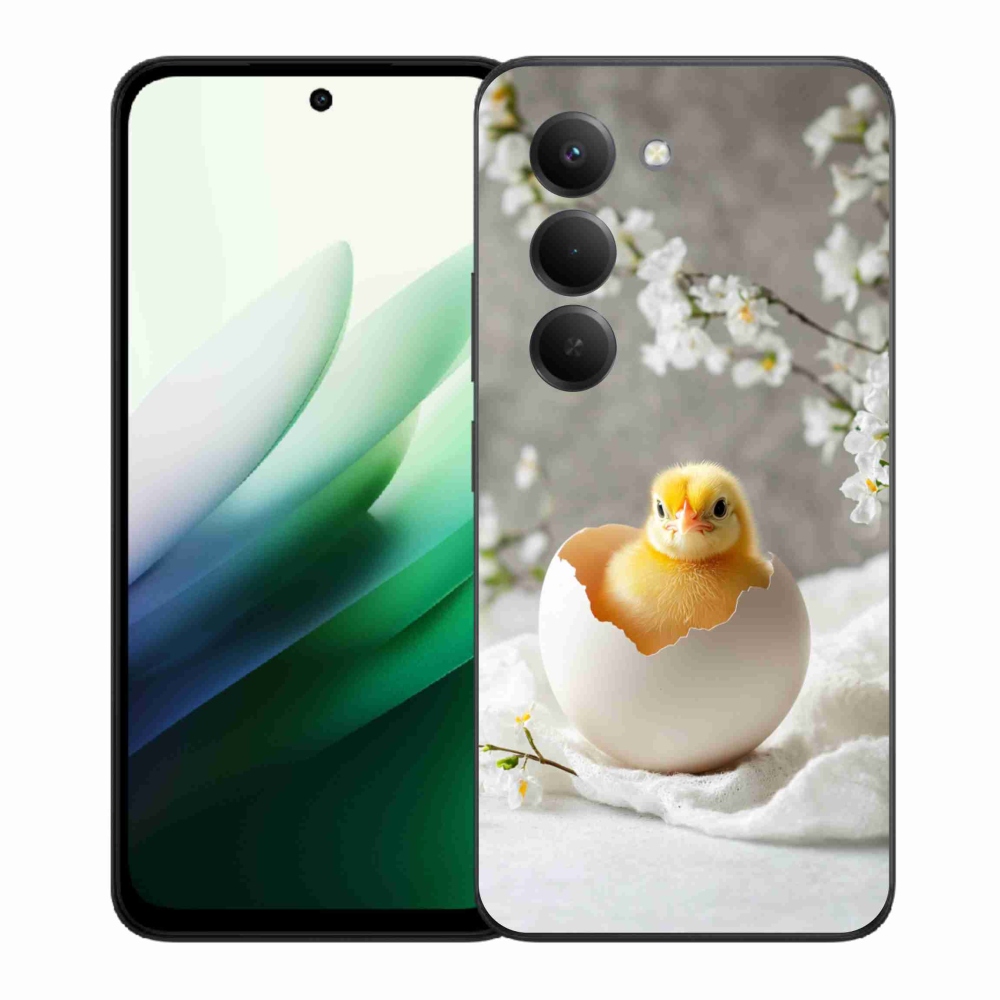 Gelový kryt mmCase na Xiaomi Redmi 15 5G (169mm) - kuřátko