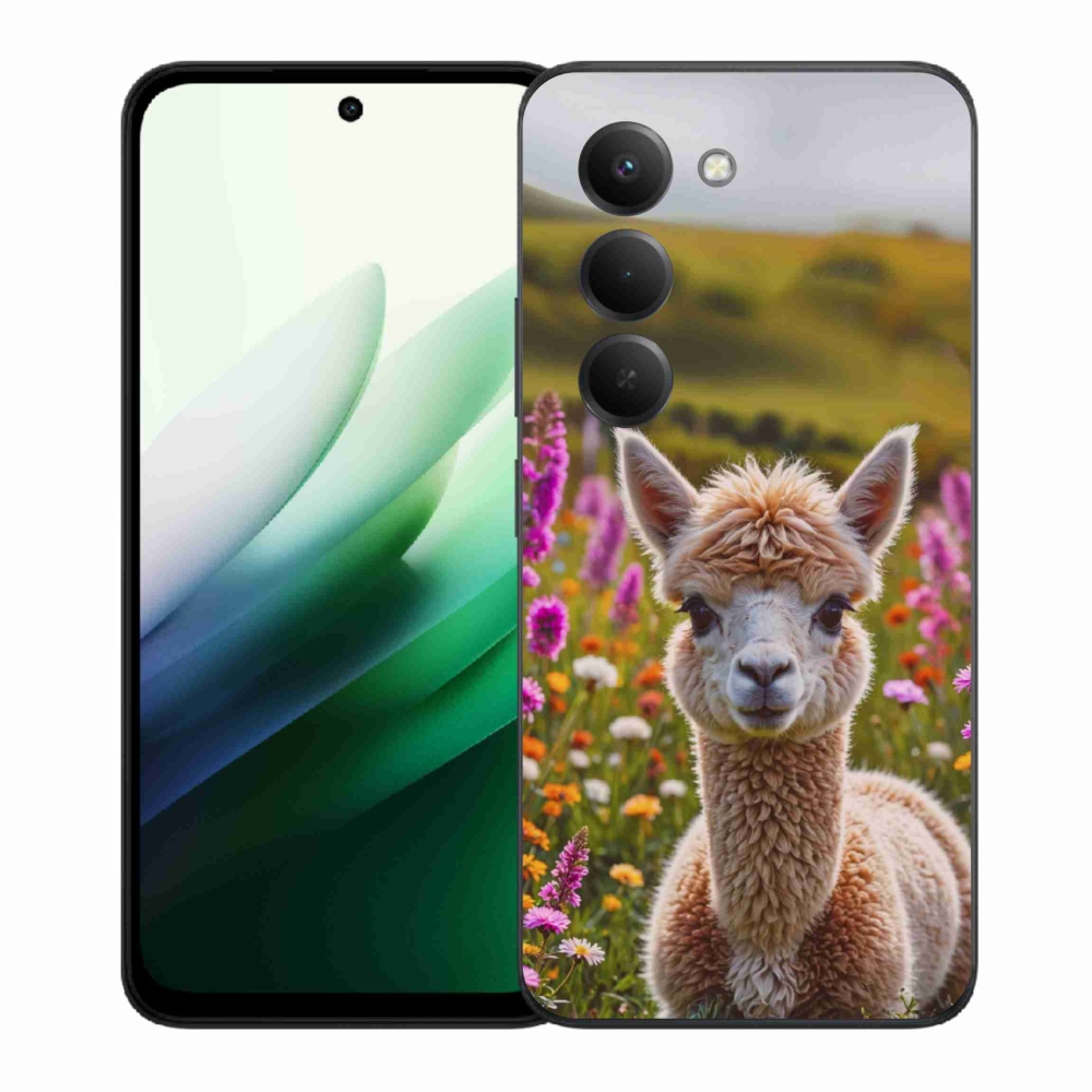 Gelový kryt mmCase na Xiaomi Redmi 15 5G 169mm - lama na louce