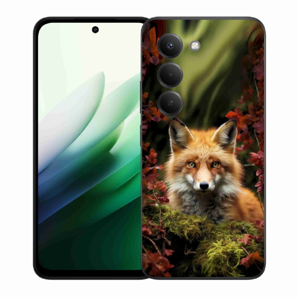 Gelový kryt mmCase na Xiaomi Redmi 15 5G 169mm - liška v lese