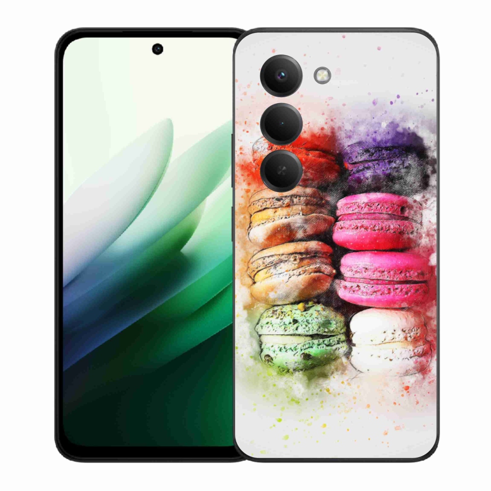 Gelový kryt mmCase na Xiaomi Redmi 15 5G (169mm) - makrónky