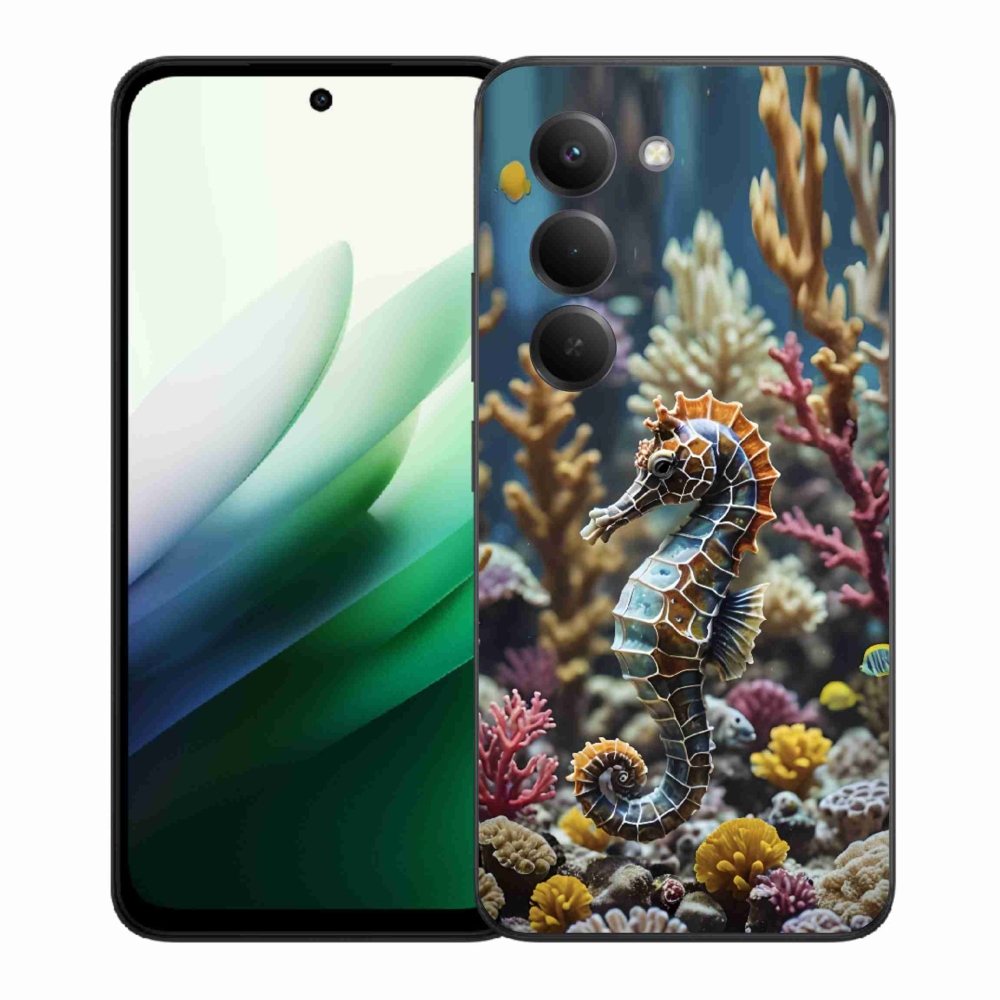 Gelový kryt mmCase na Xiaomi Redmi 15 5G 169mm - mořský koník 2