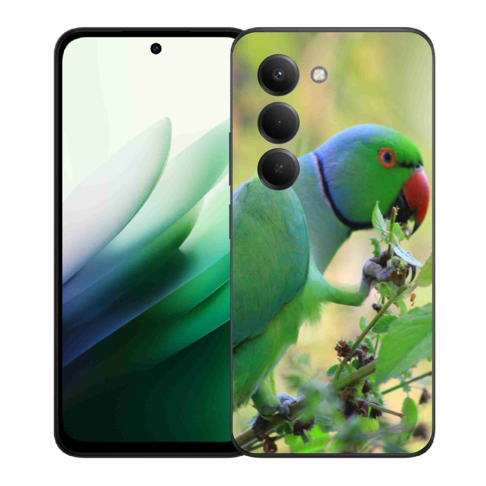 Gelový kryt mmCase na Xiaomi Redmi 15 5G (169mm) - papoušek alexandr