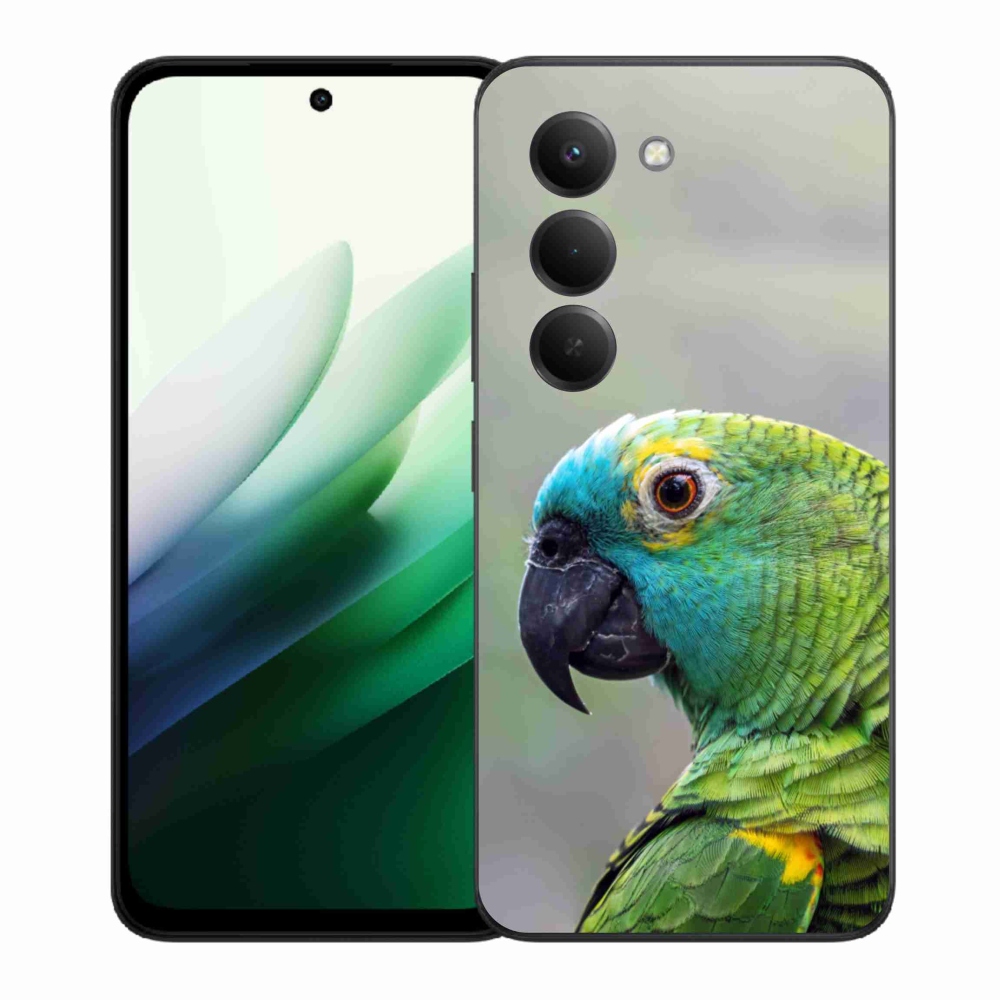 Gelový kryt mmCase na Xiaomi Redmi 15 5G (169mm) - papoušek amazoňan