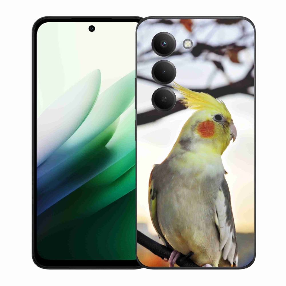 Gelový kryt mmCase na Xiaomi Redmi 15 5G (169mm) - papoušek korela