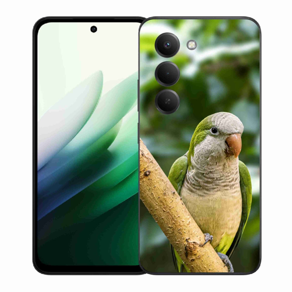 Gelový kryt mmCase na Xiaomi Redmi 15 5G (169mm) - papoušek mníšek