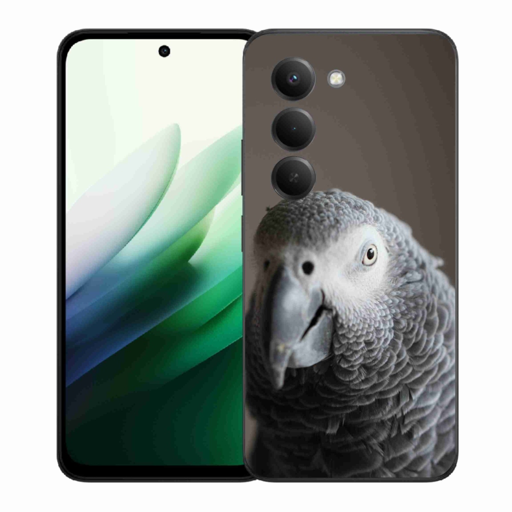 Gelový kryt mmCase na Xiaomi Redmi 15 5G (169mm) - papoušek žako 2