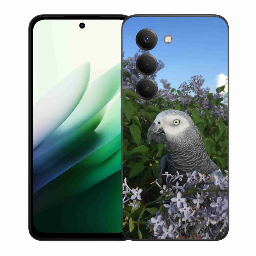 Gelový kryt mmCase na Xiaomi Redmi 15 5G (169mm) - papoušek žako