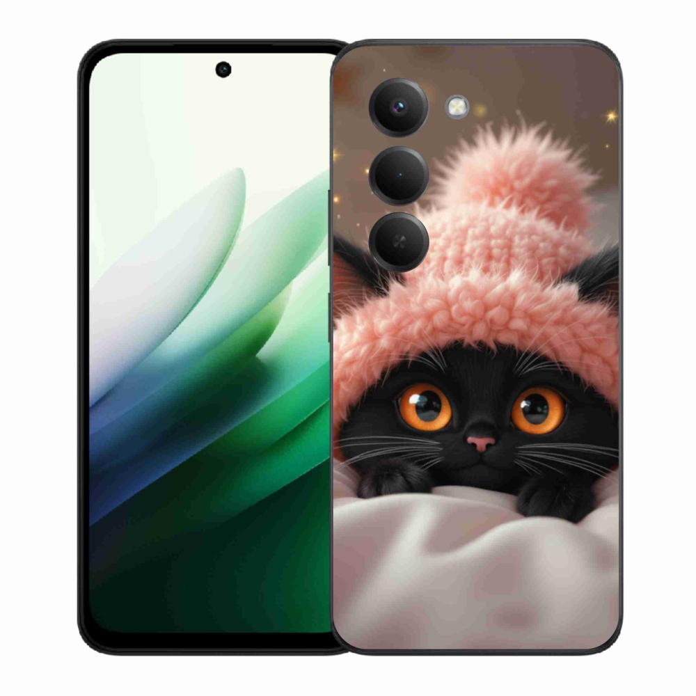 Gelový kryt mmCase na Xiaomi Redmi 15 5G (169mm) - roztomilé kotě 7