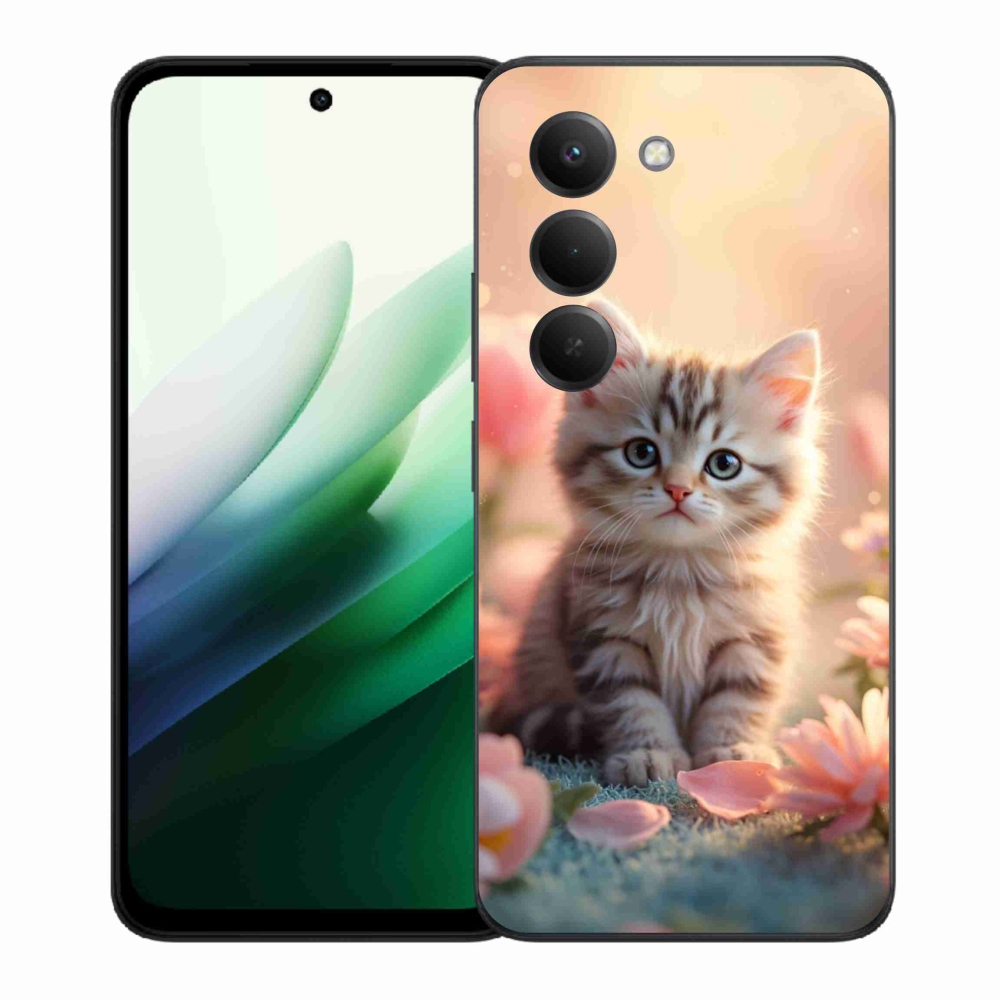 Gelový kryt mmCase na Xiaomi Redmi 15 5G (169mm) - roztomilé kotě 8