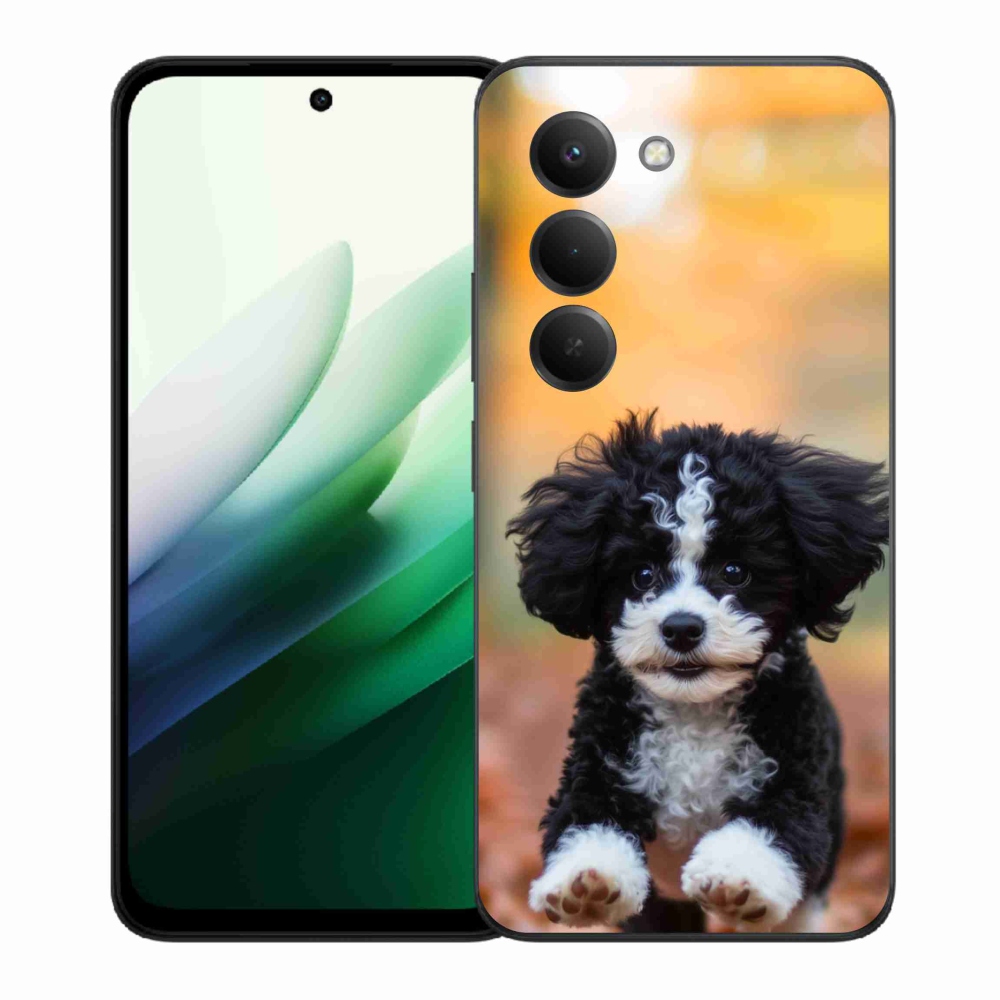 Gelový kryt mmCase na Xiaomi Redmi 15 5G (169mm) - roztomilé štěně 2