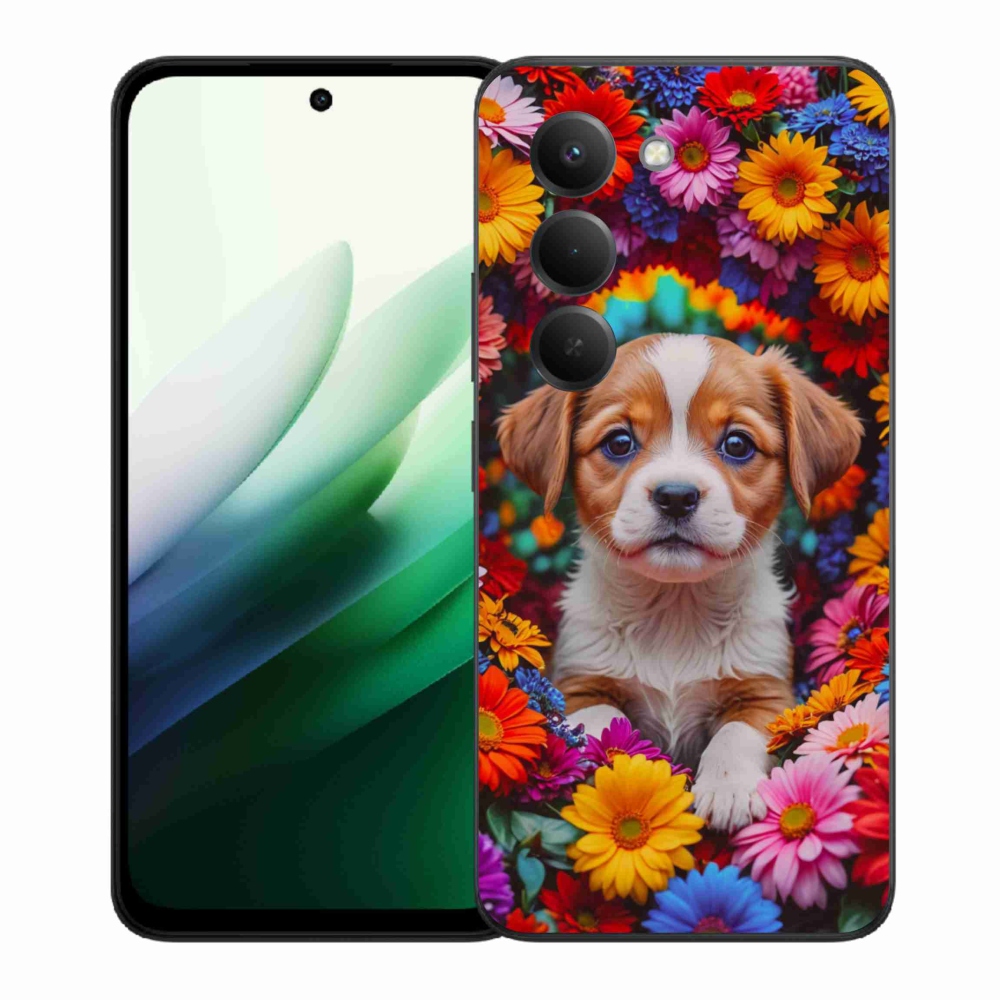 Gelový kryt mmCase na Xiaomi Redmi 15 5G (169mm) - roztomilé štěně