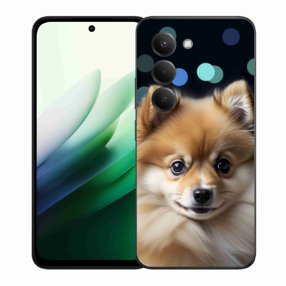 Gelový kryt mmCase na Xiaomi Redmi 15 5G 169mm - roztomilý pomeranian