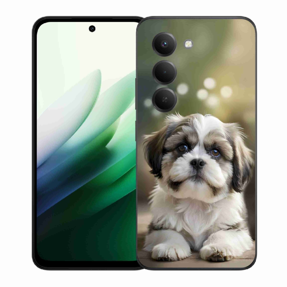 Gelový kryt mmCase na Xiaomi Redmi 15 5G 169mm - roztomilý shih-tzu