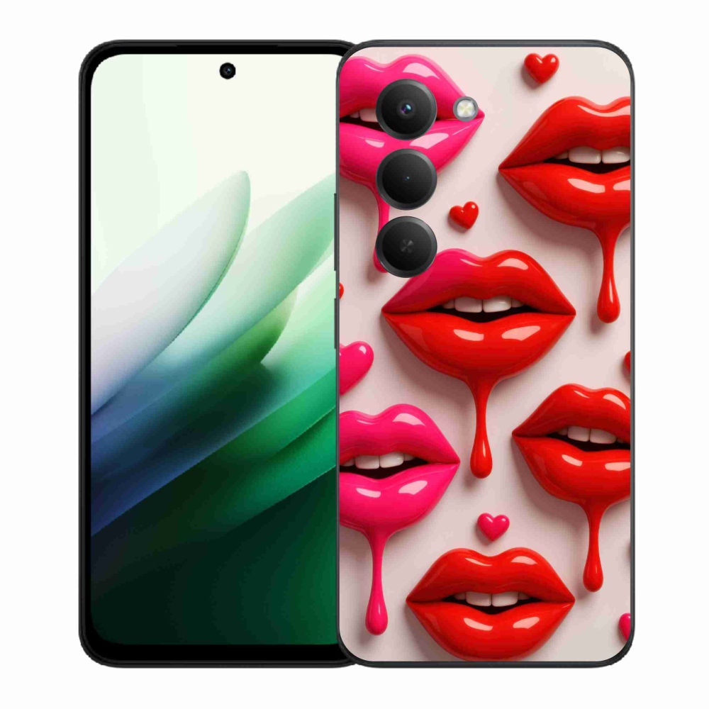 Gelový kryt mmCase na Xiaomi Redmi 15 5G (169mm) - rty 2