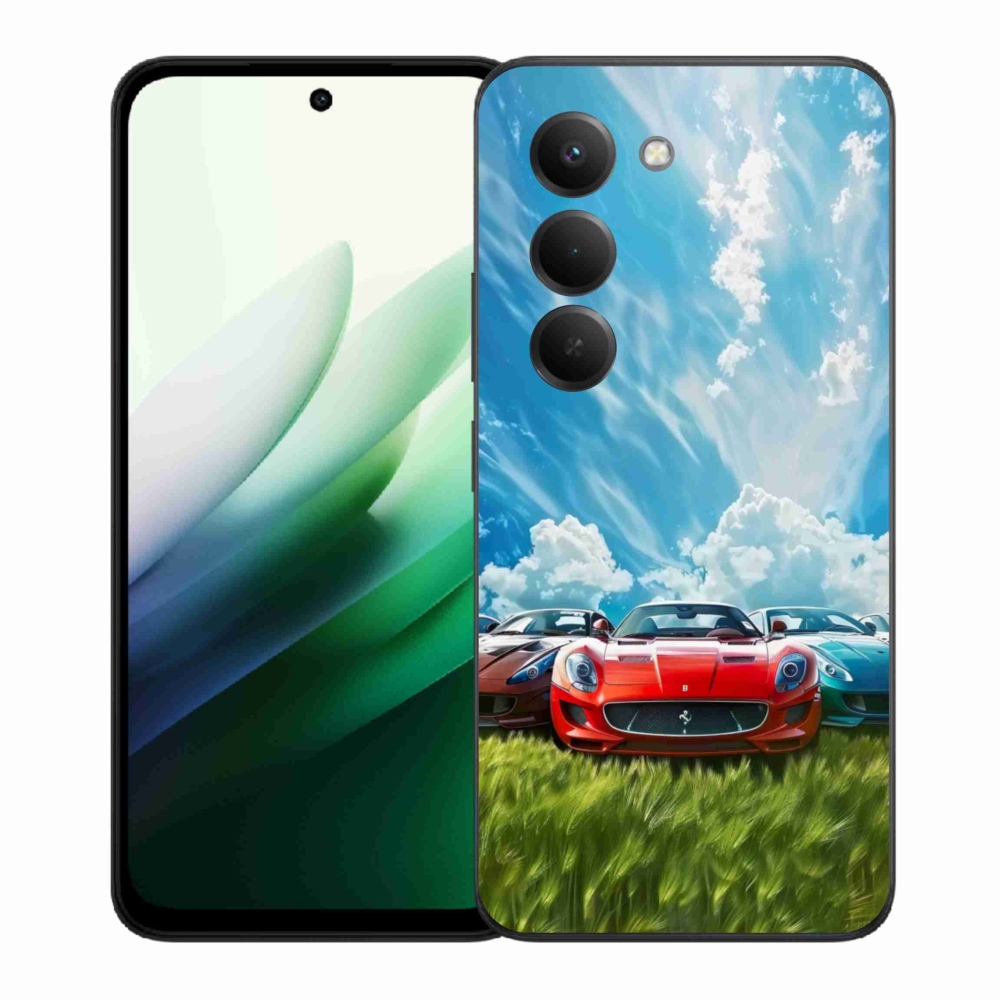 Gelový kryt mmCase na Xiaomi Redmi 15 5G (169mm) - sportovní vozy