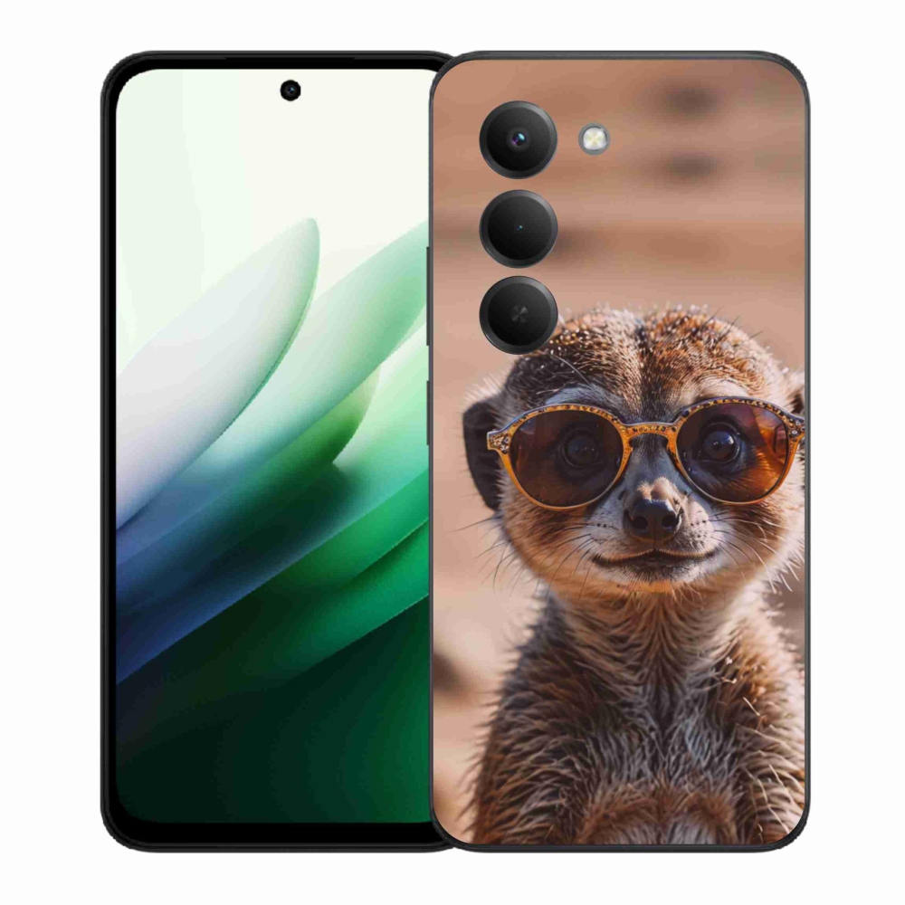 Gelový kryt mmCase na Xiaomi Redmi 15 5G (169mm) - stylová surikata