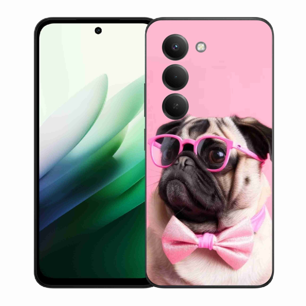 Gelový kryt mmCase na Xiaomi Redmi 15 5G (169mm) - stylový mops